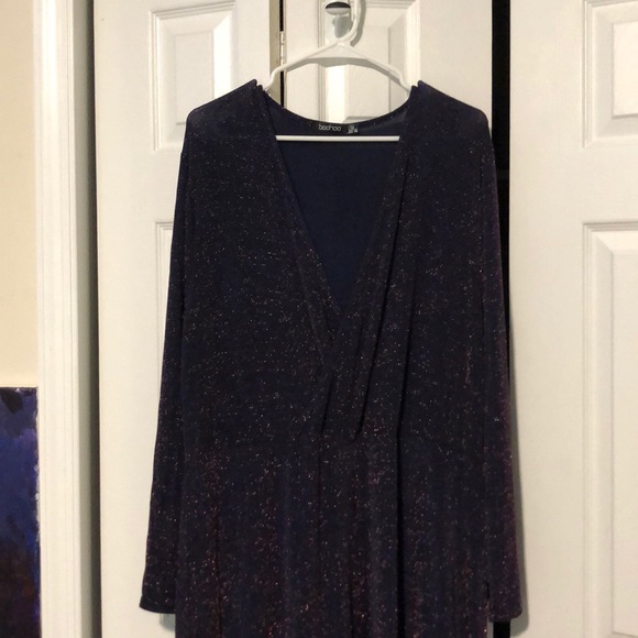 BooHoo Sparkly Jumpsuit - Picture 5 of 6